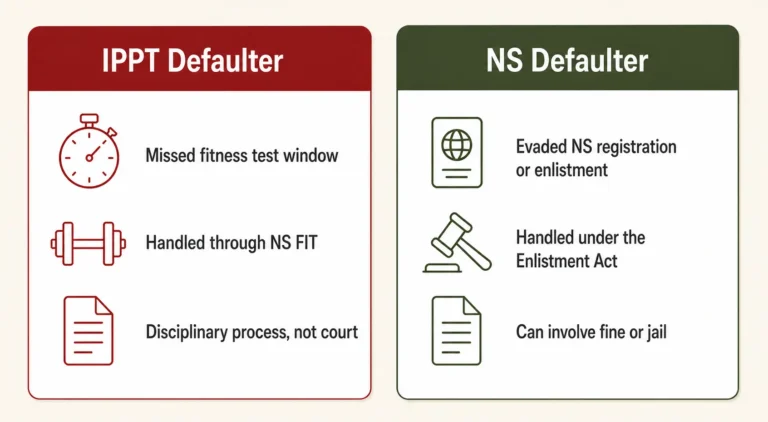 IPPT Defaulter: Consequences and What To Do 4 IPPT Defaulter: Consequences and What To Do