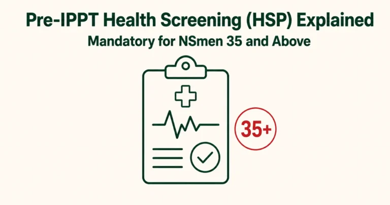 Pre ippt health screening mandatory for 35 and above